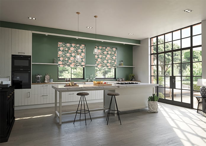 Bouquet Velvet, Springwood - Motorised Roman Blind - Image 6